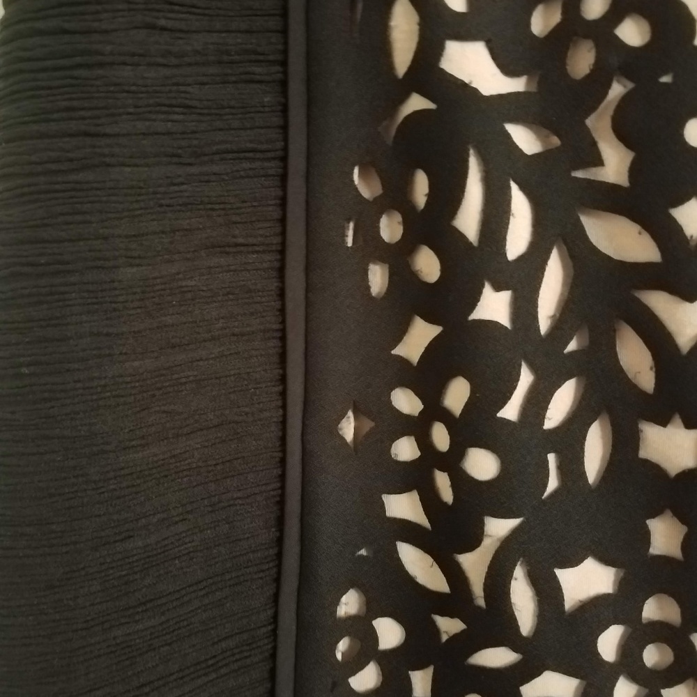 Maeve Black & Beige Pencil Dress - Picture 6 of 8